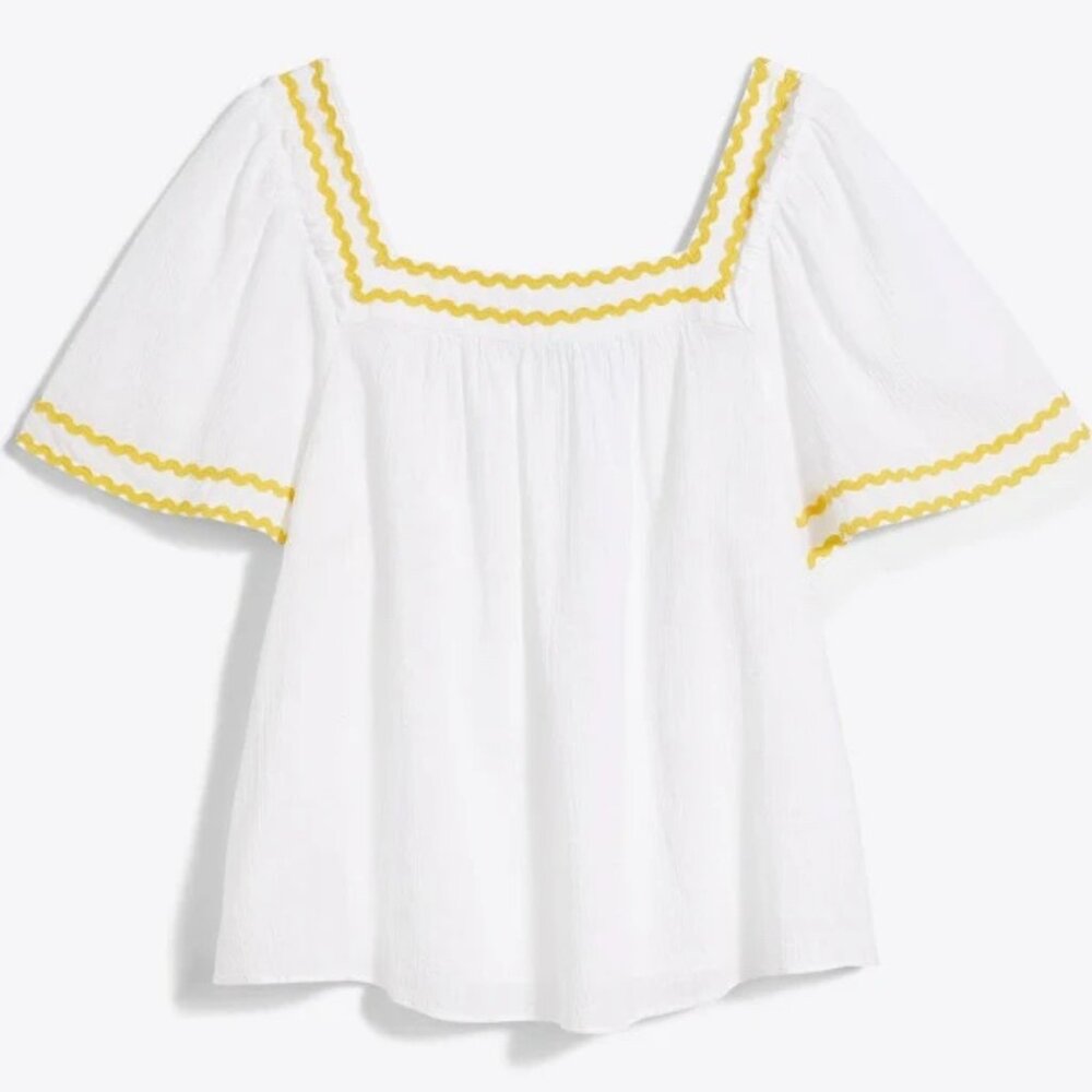 Draper James Ric Rac Maren Top